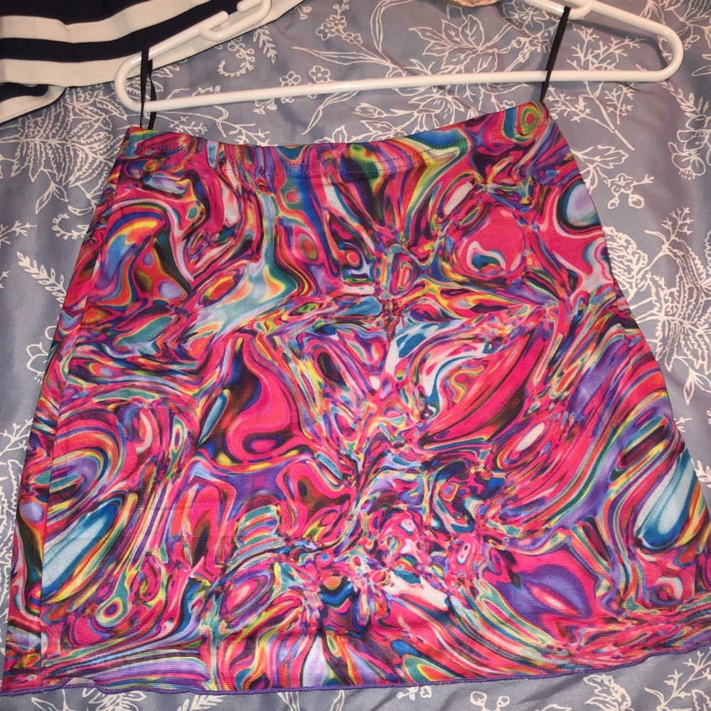 Pink skirt